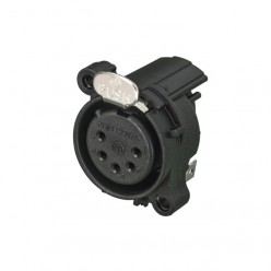 Neutrik NC5FAH XLR 5P Chassis, female